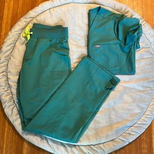 Figs Scrub Set-Marine